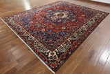 Isfahan Authentic Persian Hand Knotted Area Rug - 10' 4" X 13' 1" - Golden Nile