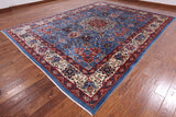 Persian Kashmar Hand Knotted Wool Area Rug - 9' 10" X 12' 10" - Golden Nile