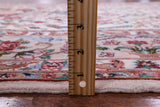 Ivory Isfahan Authentic Persian Hand Knotted Wool & Silk Area Rug - 5' 1" X 7' 8" - Golden Nile