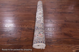 Ivory Isfahan Authentic Persian Hand Knotted Wool & Silk Area Rug - 5' 1" X 7' 8" - Golden Nile