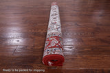 Ivory Isfahan Authentic Persian Hand Knotted Wool & Silk Area Rug - 5' 1" X 7' 10" - Golden Nile