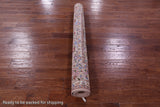 Ivory Isfahan Authentic Persian Hand Knotted Wool & Silk Area Rug - 5' 3" X 7' 9" - Golden Nile