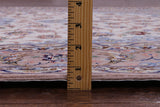 Ivory Isfahan Authentic Persian Hand Knotted Wool & Silk Area Rug - 5' 3" X 7' 10" - Golden Nile