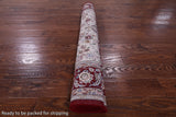 Ivory Isfahan Authentic Persian Hand Knotted Wool & Silk Area Rug - 4' 3" X 6' 7" - Golden Nile