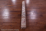 Ivory Isfahan Authentic Persian Hand Knotted Wool & Silk Area Rug - 5' 2" X 7' 9" - Golden Nile