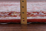Ivory Isfahan Authentic Persian Hand Knotted Wool & Silk Area Rug - 5' 1" X 7' 9" - Golden Nile