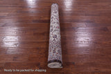 Ivory Isfahan Authentic Persian Hand Knotted Wool & Silk Area Rug - 5' 2" X 7' 9" - Golden Nile