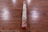 Ivory Signed Isfahan Authentic Persian Hand Knotted Wool & Silk Area Rug - 5' 0" X 7' 8" - Golden Nile