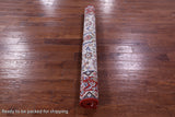 Ivory Signed Isfahan Authentic Persian Hand Knotted Wool & Silk Area Rug - 5' 1" X 7' 10" - Golden Nile