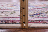 Signed Isfahan Authentic Persian Hunting Scene Hand Knotted Wool & Silk Area Rug - 5' 0" X 7' 10" - Golden Nile