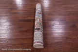 Signed Isfahan Authentic Persian Hunting Scene Hand Knotted Wool & Silk Area Rug - 5' 0" X 7' 10" - Golden Nile