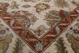 Persian Hand Knotted Wool Area Rug - 8' X 10' 2" - Golden Nile