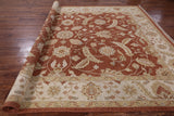 Soumak Flat Weave Area Rug - 9' X 11' 8" - Golden Nile