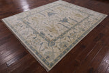 Ivory 8 X 10 Oushak Rug - Golden Nile