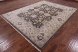 Oushak Hand Knotted Rug - 8' 2" X 10' 2" - Golden Nile