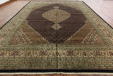 Tabriz Wool & Silk 12 X 17 Rug - Golden Nile