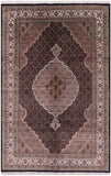 Bijar Hand Knotted Wool & Silk Rug - 6' 5" X 10' - Golden Nile