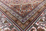 Bijar Hand Knotted Wool & Silk Rug - 6' 5" X 10' - Golden Nile