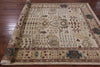 Peshawar Hand Knotted Wool Area Rug - 6' 1" X 9' 0" - Golden Nile