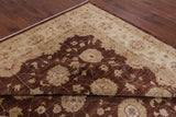 10 X 14 Brown Chobi Peshawar Rug - Golden Nile