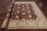 10 X 14 Brown Chobi Peshawar Rug - Golden Nile