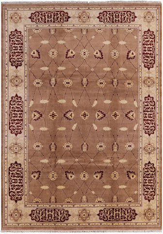 Peshawar Handmade Wool Rug - 10' 1