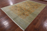 Peshawar Hand Knotted Area Rug - 8' 10" X 12' 3" - Golden Nile