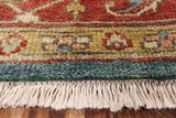 Rust Fine Serapi Hand Knotted Area Rug - 8' 9" X 11' 10" - Golden Nile