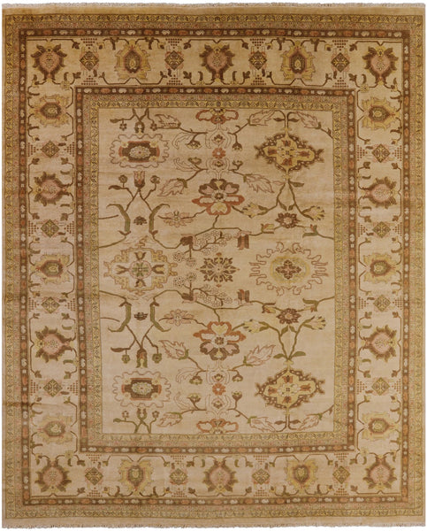 Peshawar Hand Knotted Rug - 12' 2" X 15' 1" - Golden Nile