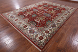 Fine Serapi Mahal Hand Knotted Rug - 8' 10" X 12' 1" - Golden Nile