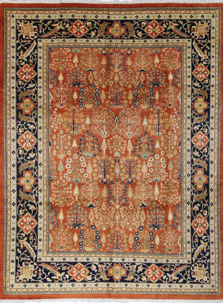 Ziegler Oriental Hand Knotted 9 X 12 Rug - Golden Nile