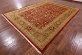 Persian Ziegler Hand Knotted Wool Area Rug - 9' 2" X 11' 10" - Golden Nile