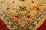 Persian Ziegler Hand Knotted Wool Area Rug - 9' 2" X 11' 10" - Golden Nile