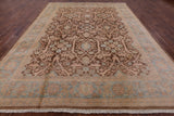 Peshawar Handmade Wool Rug - 9' 2" X 12' 0" - Golden Nile