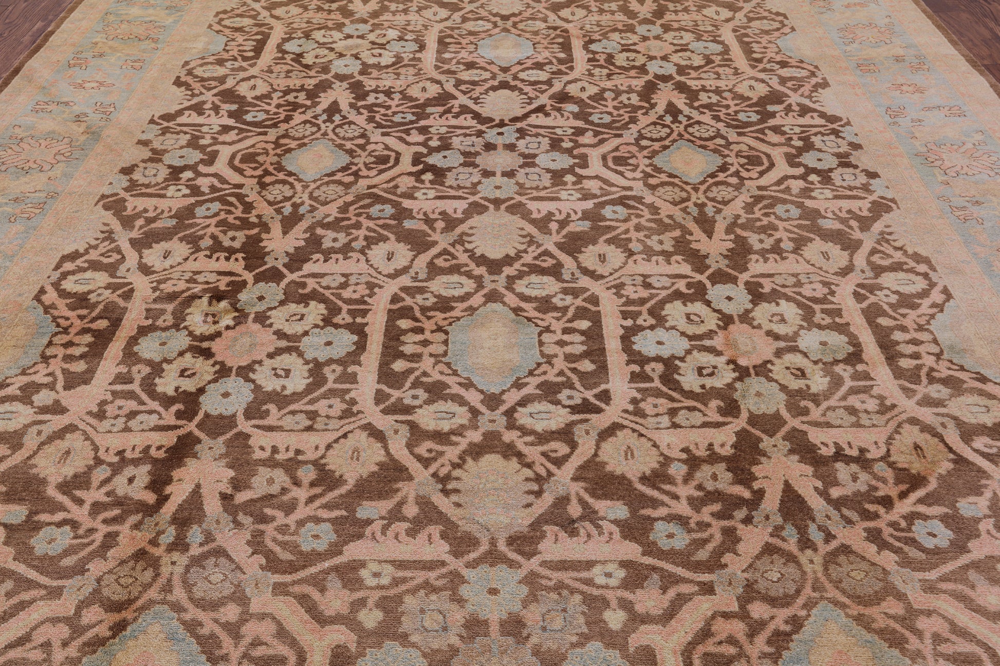 Peshawar Handmade Wool Rug - 9' 2" X 12' 0" - Golden Nile