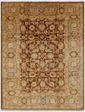 Brown Fine Serapi Hand Knotted Rug - 8' 10" X 11' 8" - Golden Nile