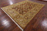 Brown Fine Serapi Hand Knotted Rug - 8' 10" X 11' 8" - Golden Nile