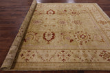 8 X 10 Oriental Signed Chobi Peshawar Hand Knotted Wool Rug - Golden Nile