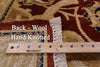 Signed Chobi Peshawar Hand Knotted Wool Rug - 8' 3" X 9' 9" - Golden Nile