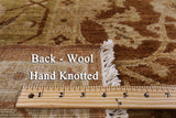 Chobi Peshawar Handmade Wool Rug - 6' 2" X 8' 9" - Golden Nile
