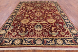 Peshawar Hand-Knotted Wool Rug - 8' 2" X 10' 3" - Golden Nile