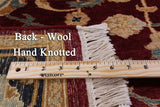 Peshawar Hand-Knotted Wool Rug - 8' 2" X 10' 3" - Golden Nile