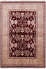 Peshawar Handmade Wool Rug - 6' 3" X 9' 0" - Golden Nile