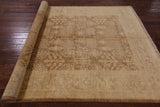 Antiqued Peshawar Handmade Wool Rug - 6' 0" X 9' 0" - Golden Nile