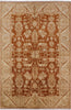 Chobi Peshawar Handmade Wool Rug - 6' 2" X 8' 10" - Golden Nile