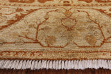 Chobi Peshawar Handmade Wool Rug - 6' 2" X 8' 10" - Golden Nile