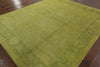 8 X 10 Antique Green Chobi Wool Rug - Golden Nile