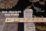 Wool & Silk Rajasthan Rug 8 X 10 - Golden Nile
