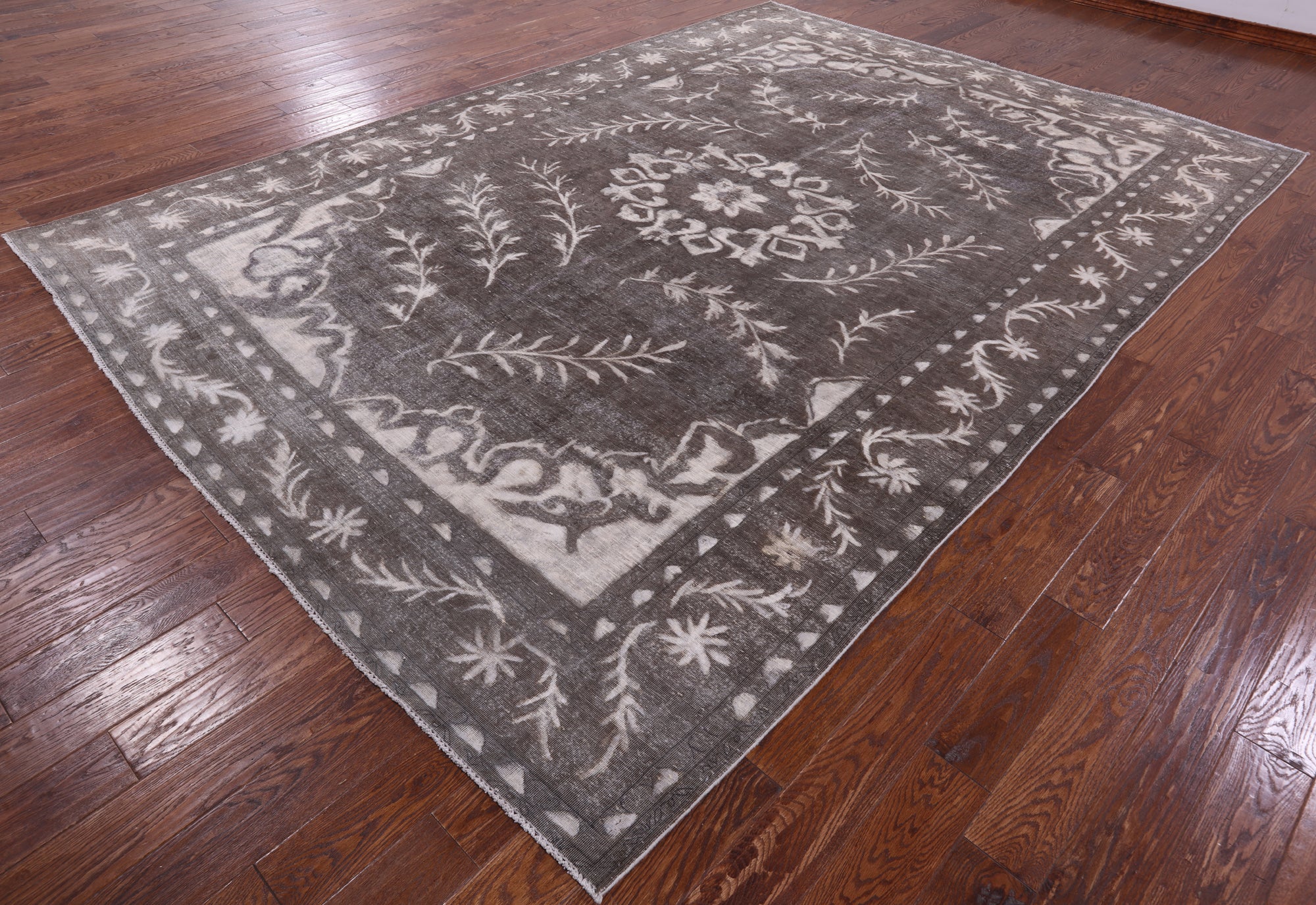 Persian Overdyed Hand-Knotted Wool Rug - 8' 9" X 12' 7" - Golden Nile