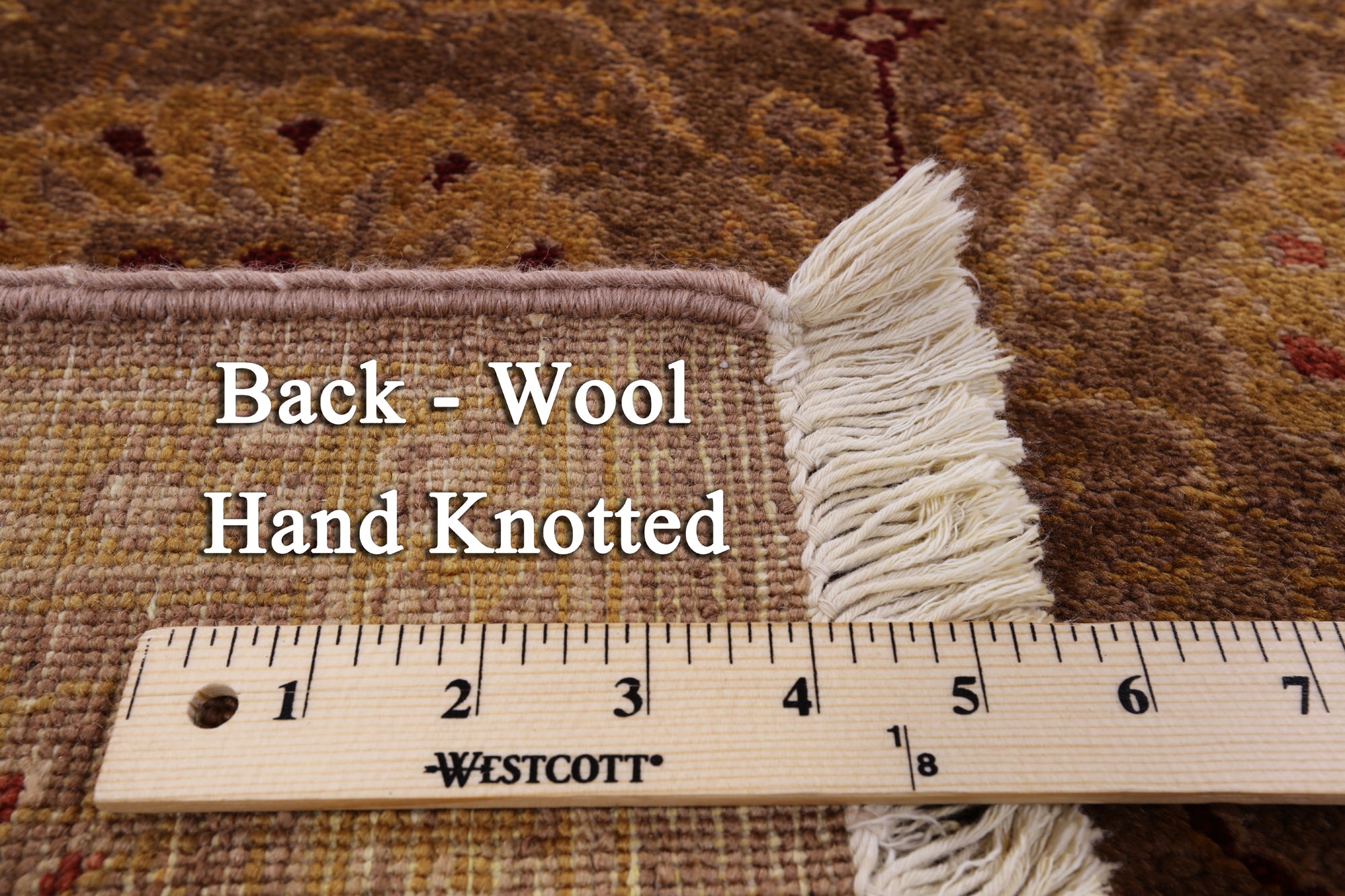 Peshawar Hand Knotted Wool Rug - 5' 10" X 9' 0" - Golden Nile